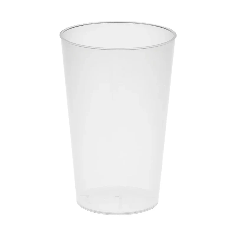 Mehrweg-Trinkbecher "Vital", transparent-milchig