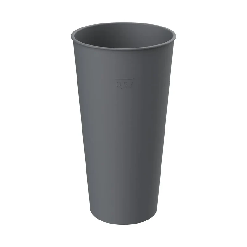 Mehrweg-Bio-Trinkbecher "Colour", 500ml, Ø87x163mm