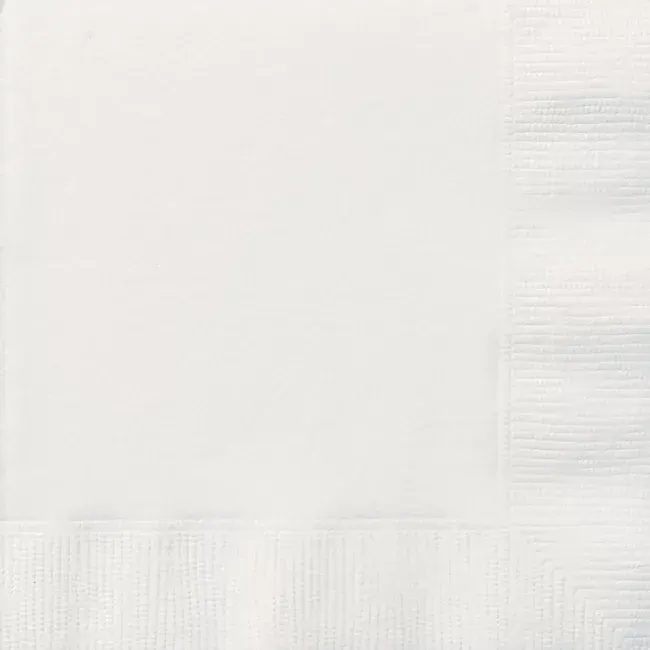 Tissue-Servietten "Prägeservietten", 33x33cm, 1-lagig, weiß