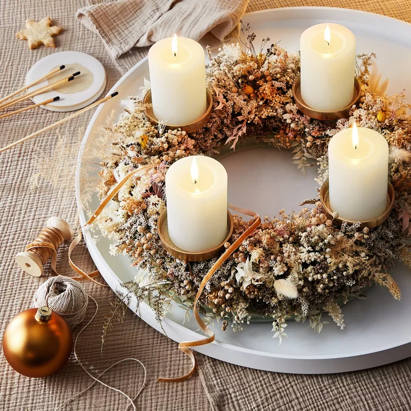 ADVENT Kerzenpick 4er-Set