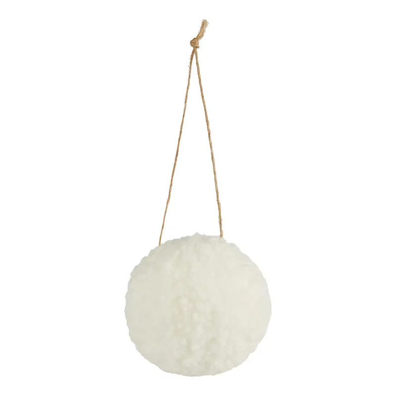 HANG ON Weihnachtskugel Plüsch 6er-Set