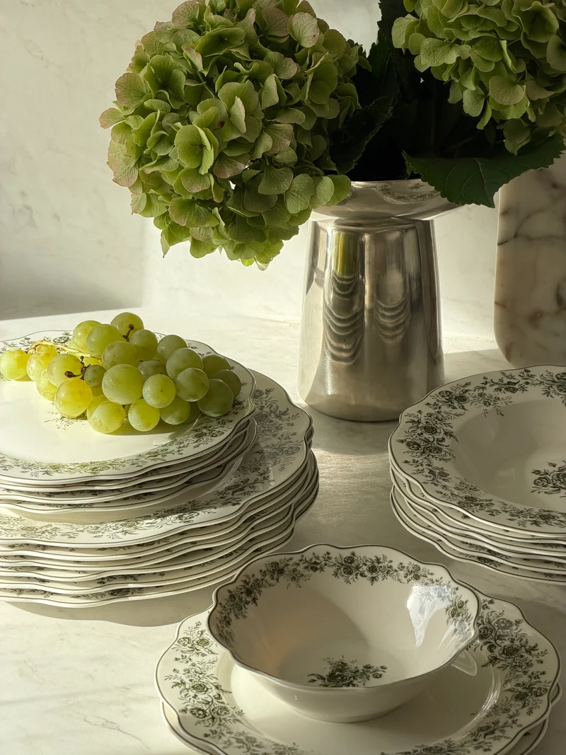 Vintage Rosemont Teller - Set 25-Teilig