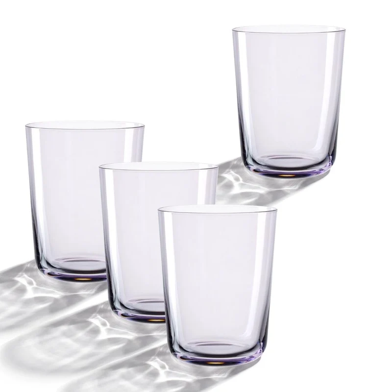 Trinkglas LEGGERO 330 ml lavanda 4er-Set