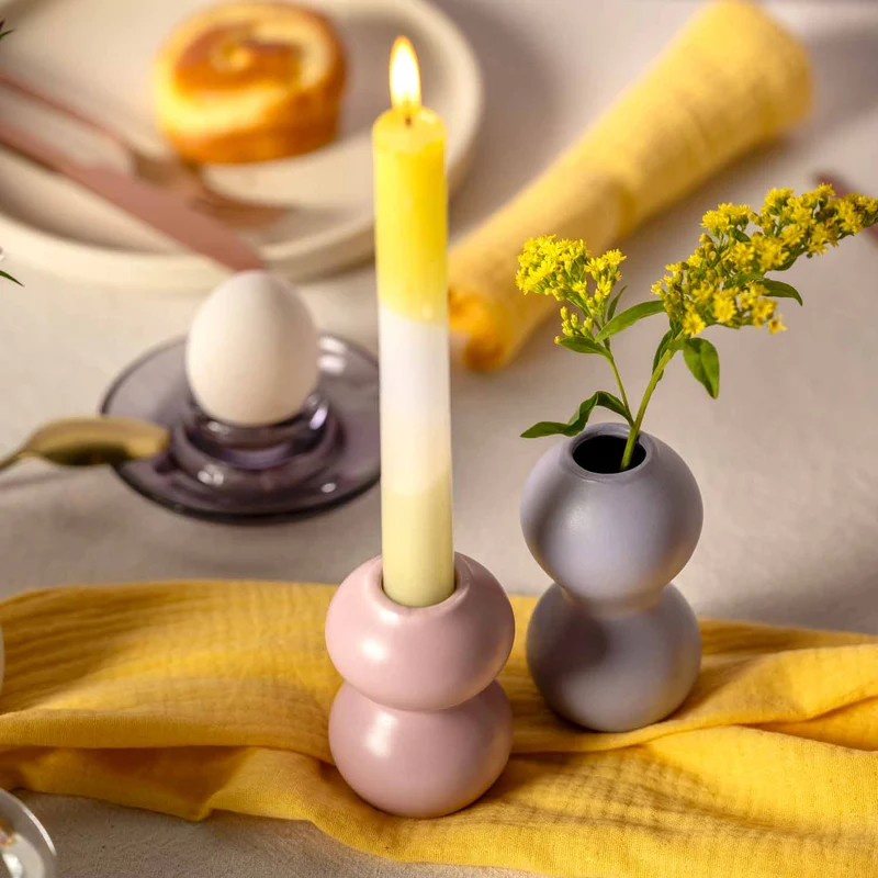 Keramikvase VIVACE 11 cm flieder