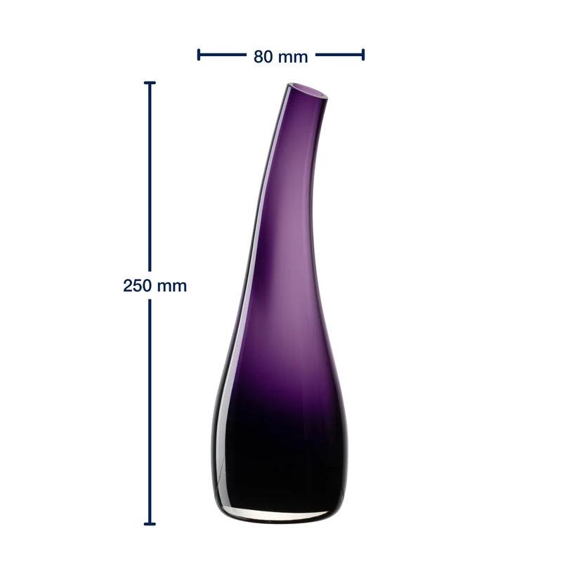 Vase 25 violett LUMINOSA