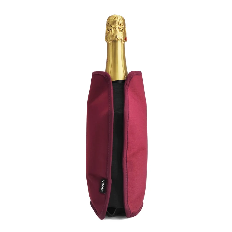 VINAK - XPERT Flaschenkühler für Wein - Champagner: Negro