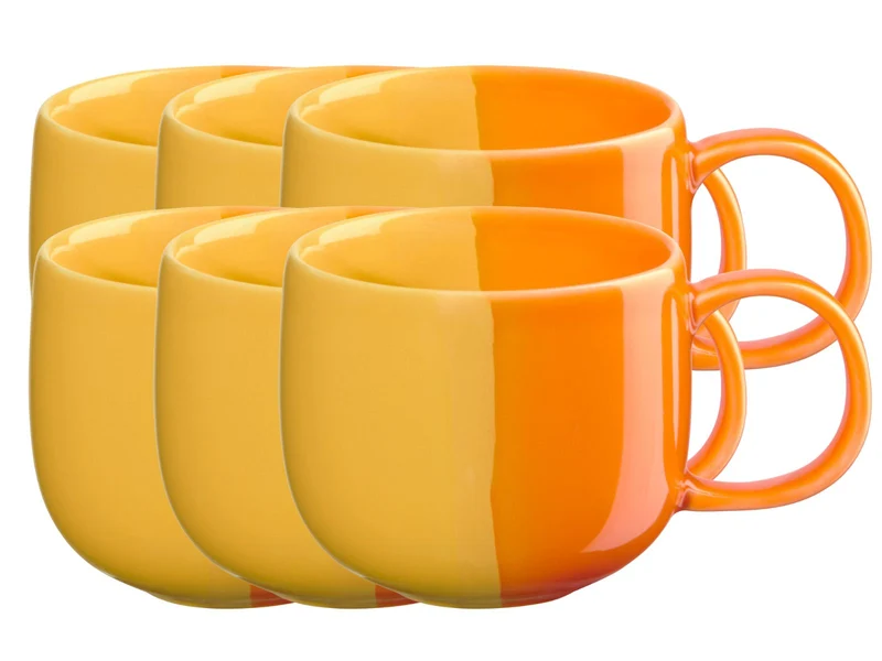 ASA joy Espressotasse orange smoothie 0,09l Set6