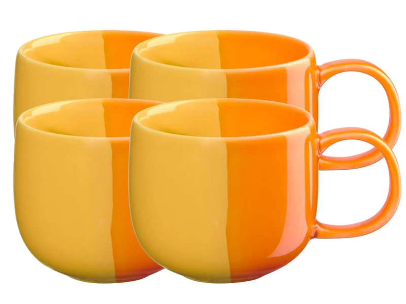 ASA joy Espressotasse orange smoothie 0,09l Set4