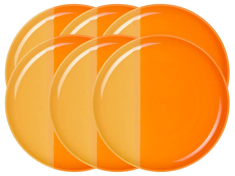ASA joy Dessertteller orange smoothie 22cm Set6
