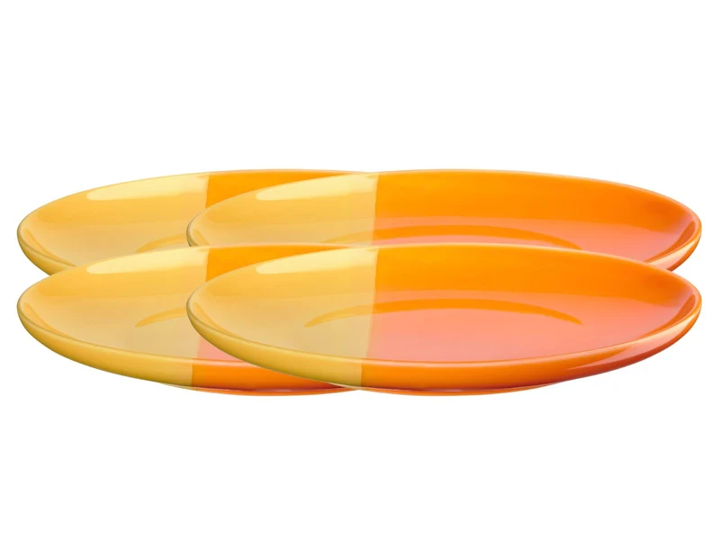 ASA joy Dessertteller orange smoothie 22cm Set4