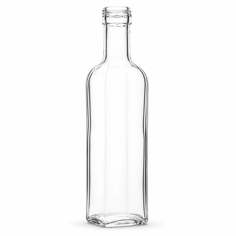 Marascaflasche 0,10 l Weiß PP 24 mm