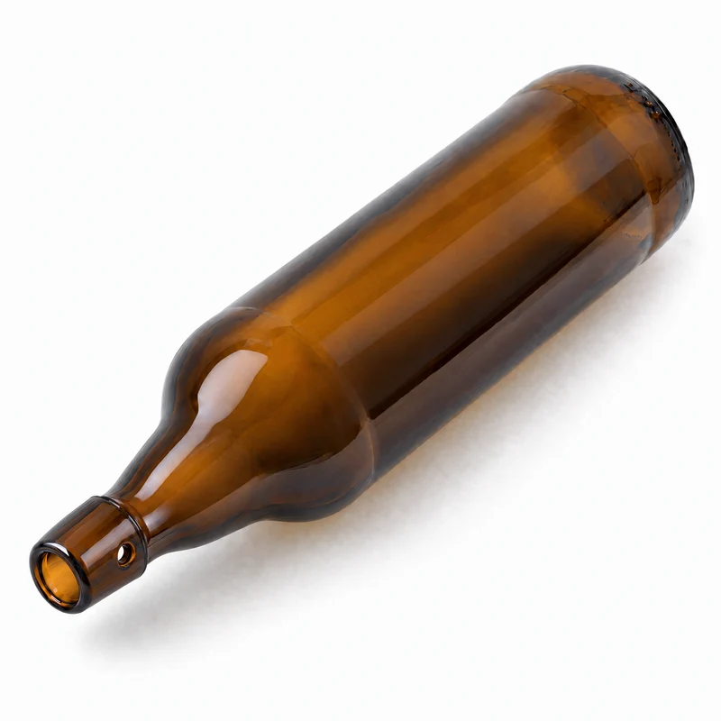 Bierflasche 1,0 l Braun Bügelverschluss-Mündung