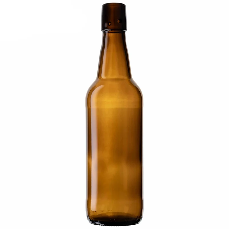 Bierflasche Braun 0,5 l Lochmündung für Bügelverschluss