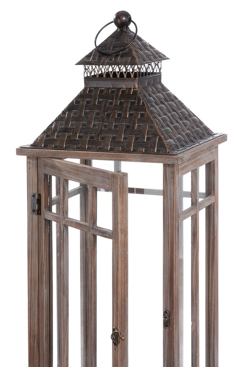 Lanterne Linear Wood