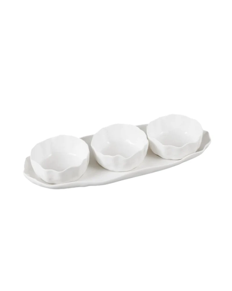 Angles White Snack Set 4 - teilig