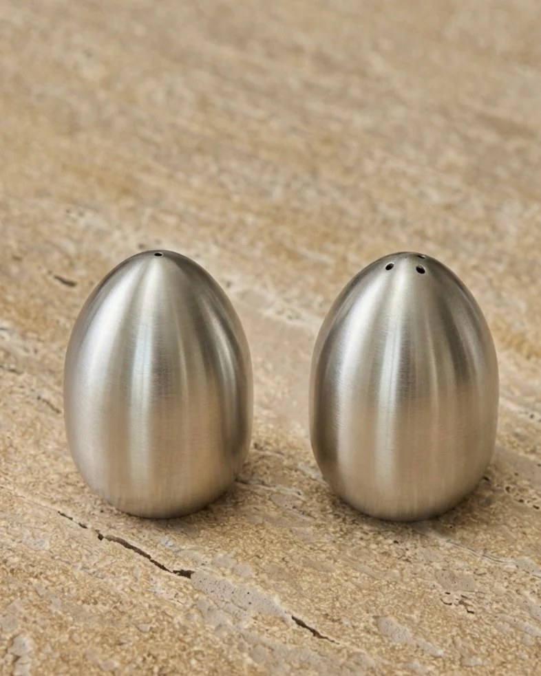 Aura Egg Salz & Pfefferstreuer 2er Set