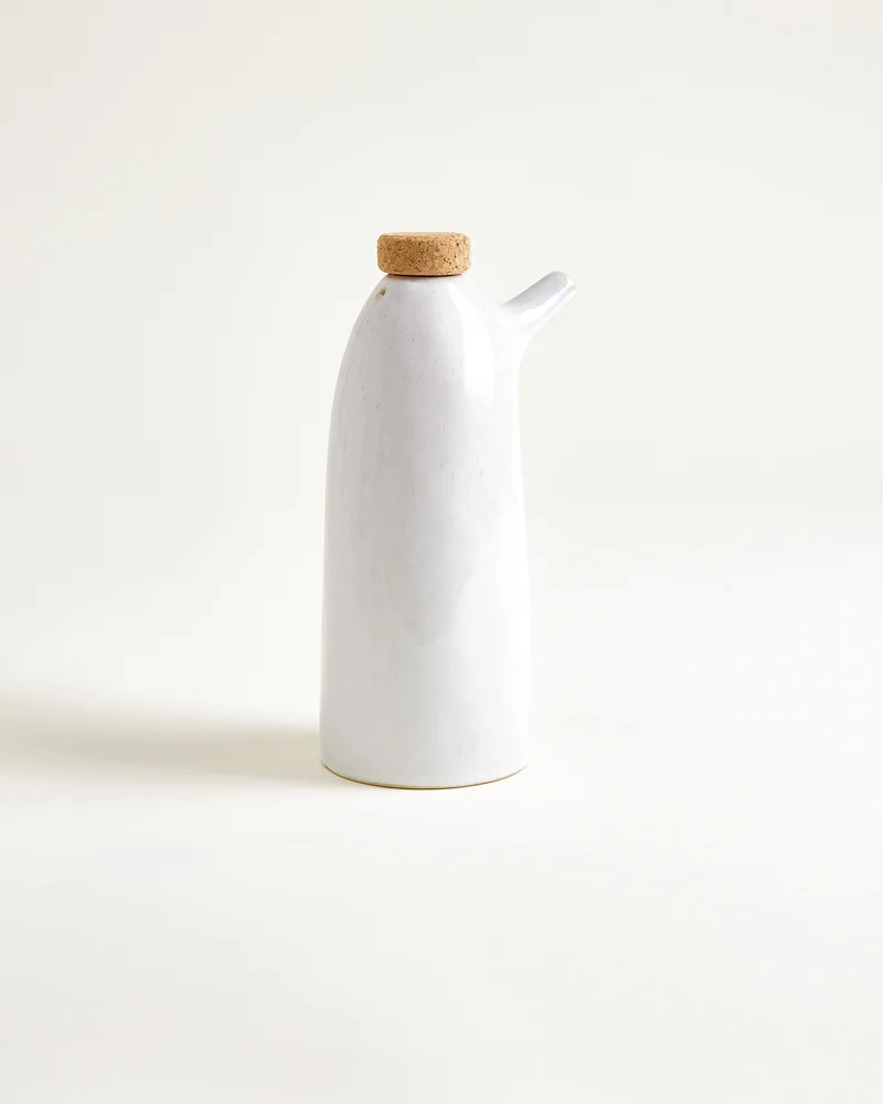 Areia Essig- & Ölflasche weiß