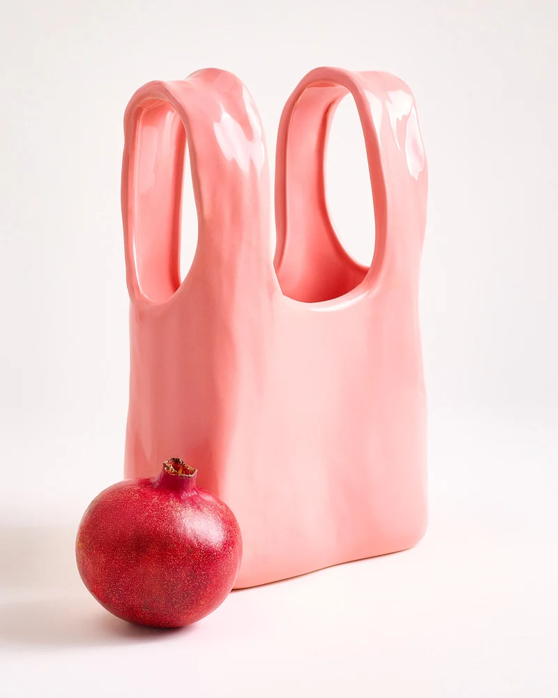 MaM x Another Cotton Lab Vase M rosa