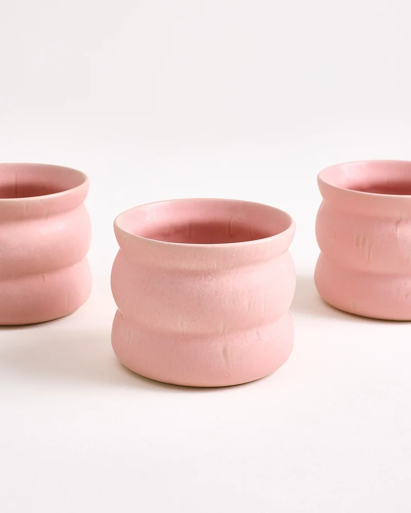 Sintra Becher klein bubble rosé 4er-Set