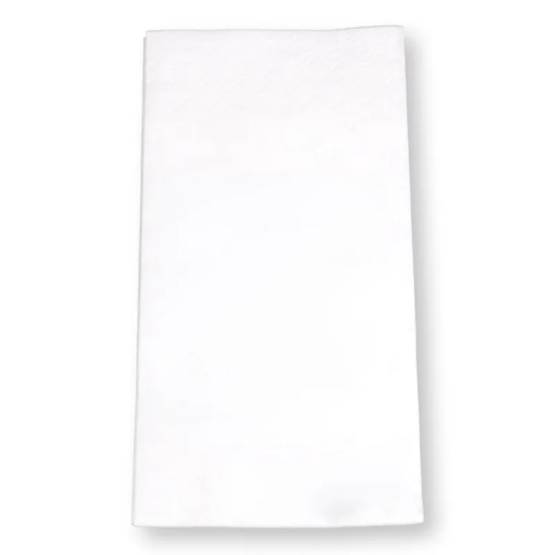 Tissue-Servietten "Zellstoffservietten", 33x33cm, 2-lagig, weiß