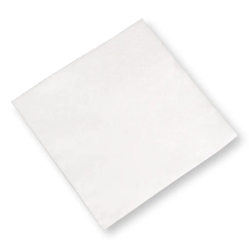 Tissue-Servietten "Zellstoffservietten", 33x33cm, 2-lagig, weiß