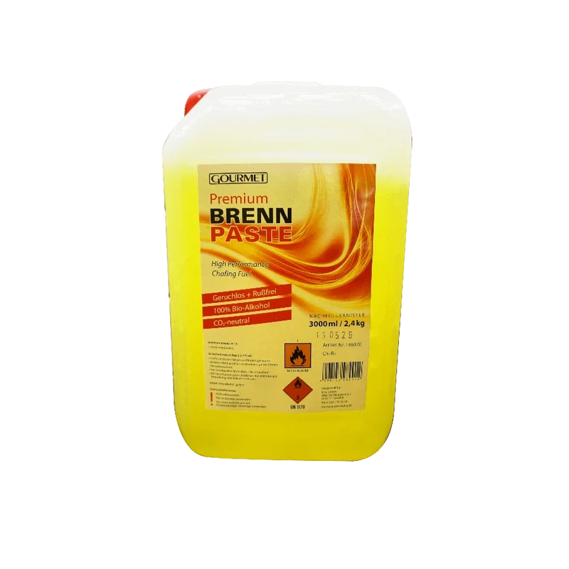 Brennpaste, dickflüssig, 2,4kg Kanister