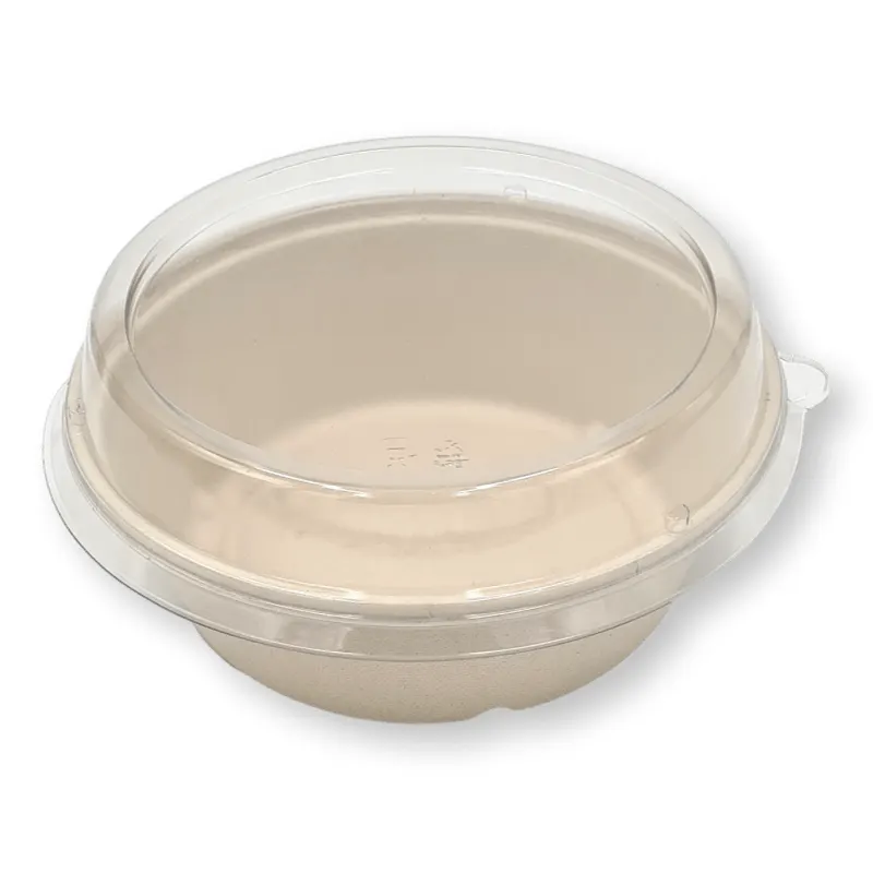 Salatschale, Bagasse, rund