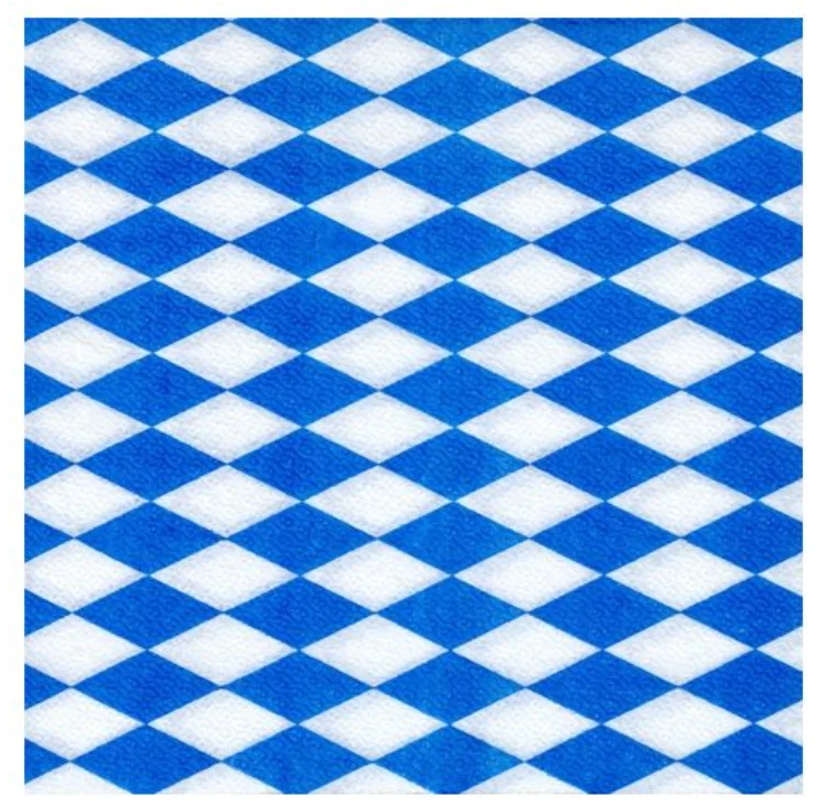 Servietten, Oktoberfest 1-lagig 1/4-Falz 33 x 33 cm 3.600 Stk.