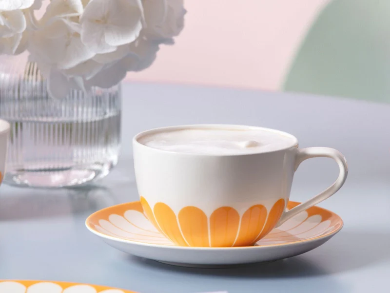 Villeroy & Boch Fleur soleil Cappuccinotasse 0,3l Set6