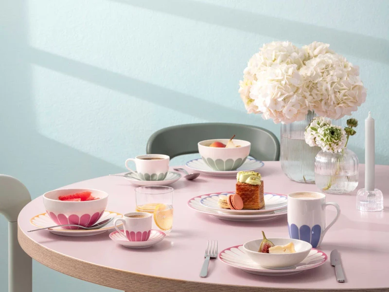 Villeroy & Boch Fleur soleil Frühstücks/Dessertteller 21cm Set6
