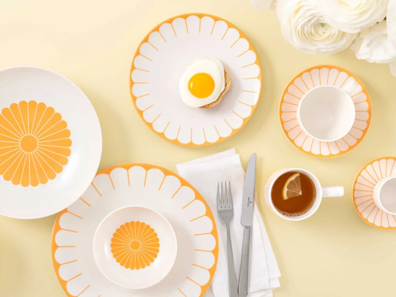 Villeroy & Boch Fleur soleil Frühstücks/Dessertteller 21cm Set6