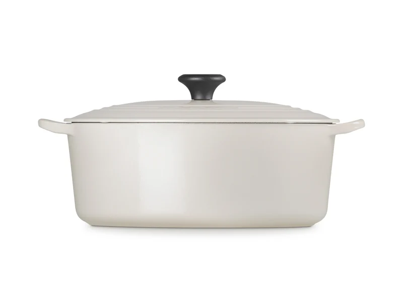 Le Creuset Bräter Tradition rund mit Phenolknopf creme 31cm