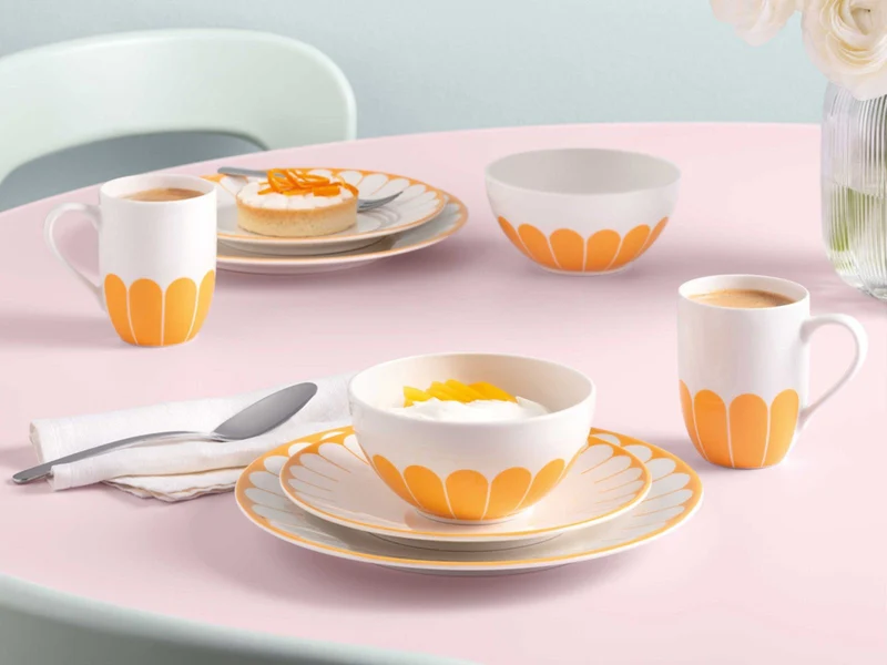 Villeroy & Boch Fleur soleil Henkelbecher 0,29l Set6