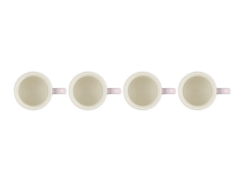 Le Creuset Becher Seattle 0,4l shallot Set 4tlg