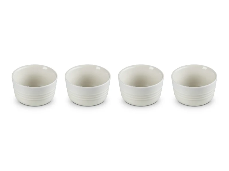 Le Creuset Mini Förmchen 0,1l Set 4tlg meringue
