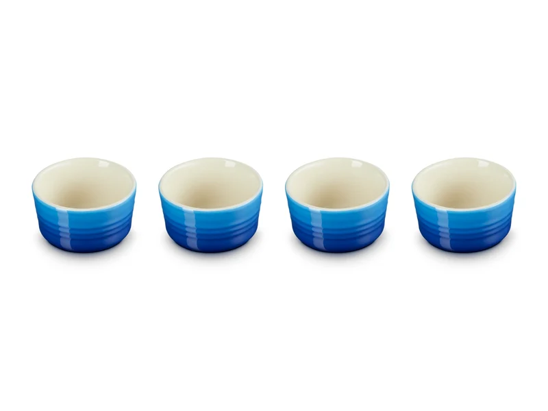 Le Creuset Mini Förmchen 0,1l Set 4tlg azure
