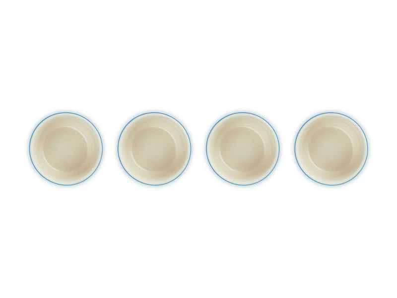 Le Creuset Mini Förmchen 0,1l Set 4tlg azure