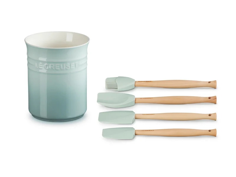 Le Creuset Craft Kochkelle sea salt Set 5tlg