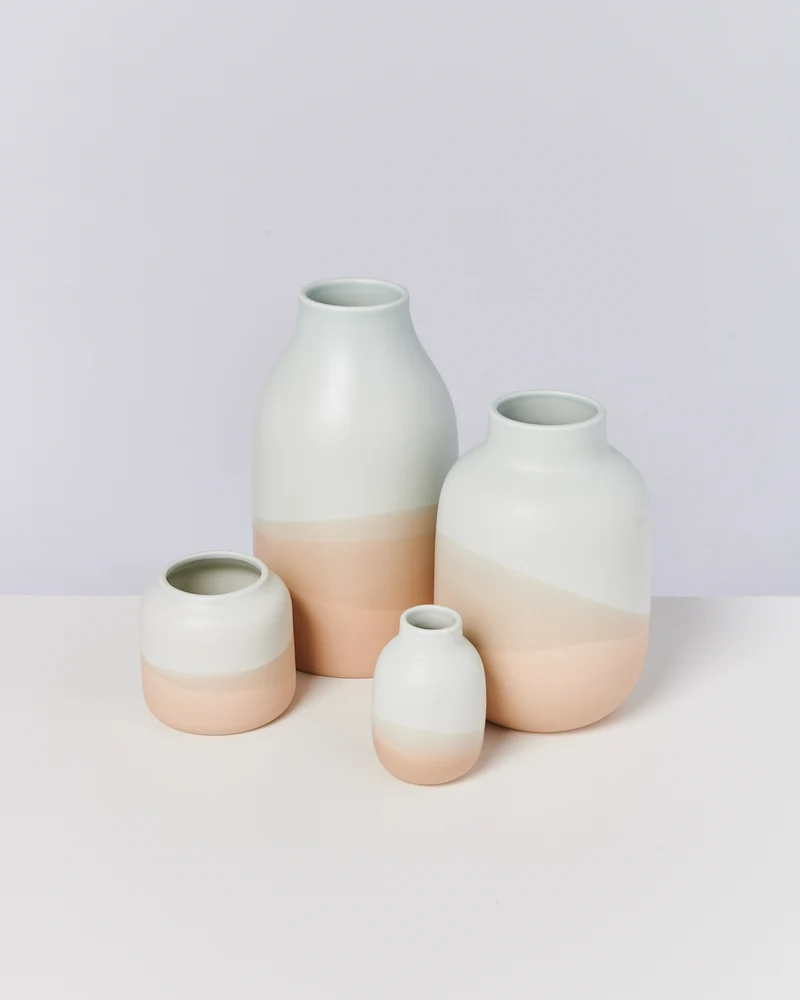 Marisa Vase M hellblau sand