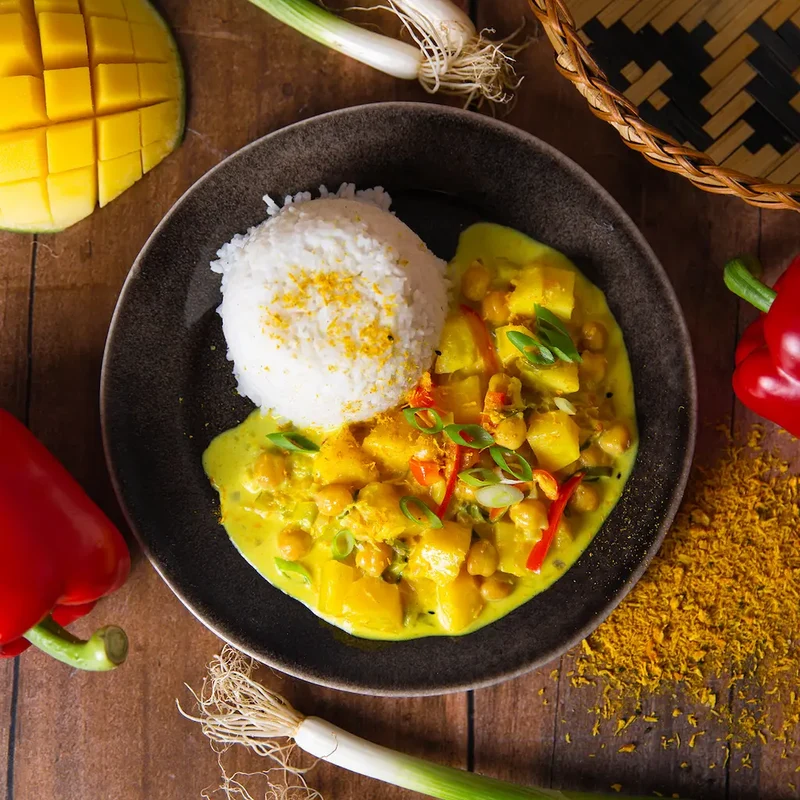 Kokos Mango Curry