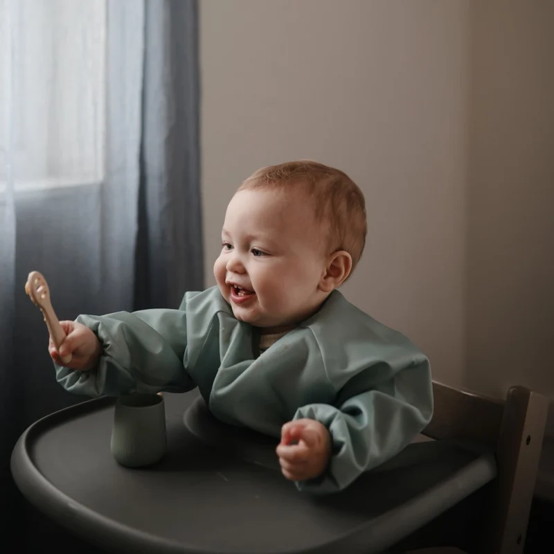 Mushie Baby Silikon Löffelset