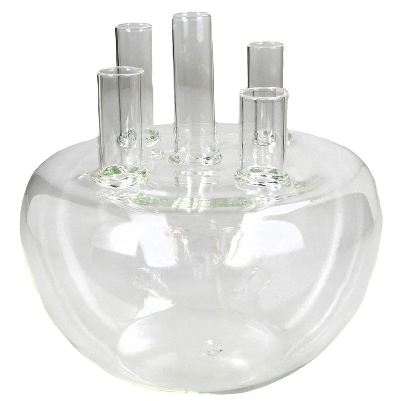 Vase Glas Klar 18x18x18cm