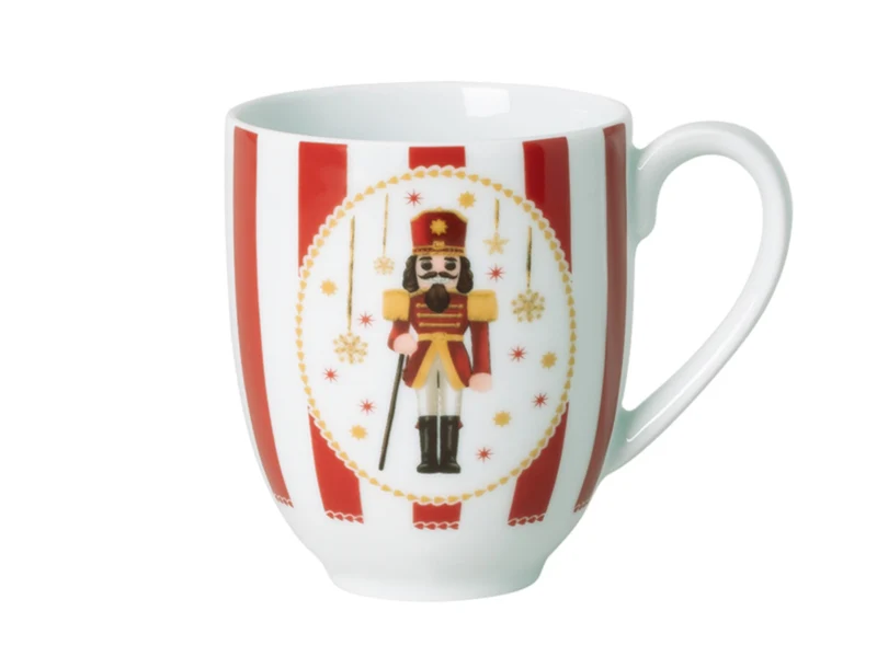 Hutschenreuther Christmas Love red Becher mit Henkel 0,4l