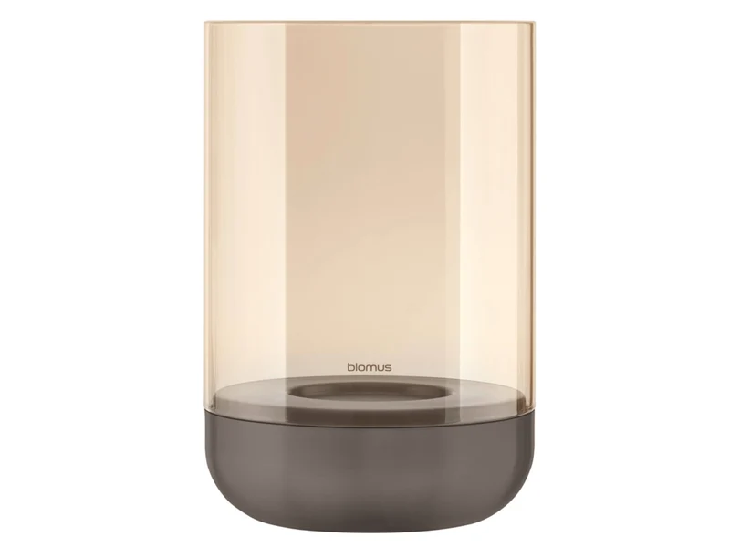 Blomus CALMA Windlicht burned metal L 15cm