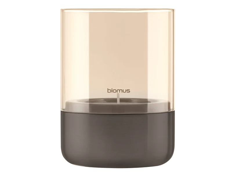 Blomus CALMA Windlicht burned metal S 10cm