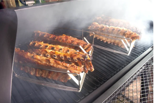 Landmann BBQ / Smoker Vinson 400 - Holzkohlegrill - Grillfläche 88 x 44 cm