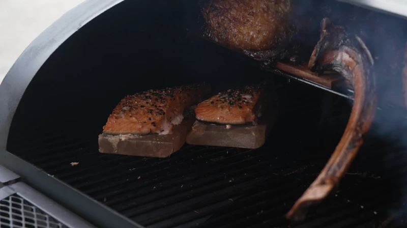 Landmann BBQ / Smoker Vinson 400 - Holzkohlegrill - Grillfläche 88 x 44 cm