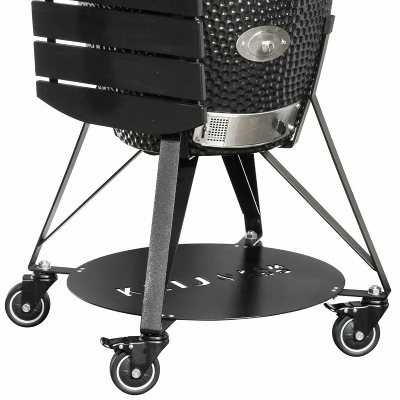Keij Kamado Pro - Starterset Groß Schwarz - Kamado BBQ Grill Set