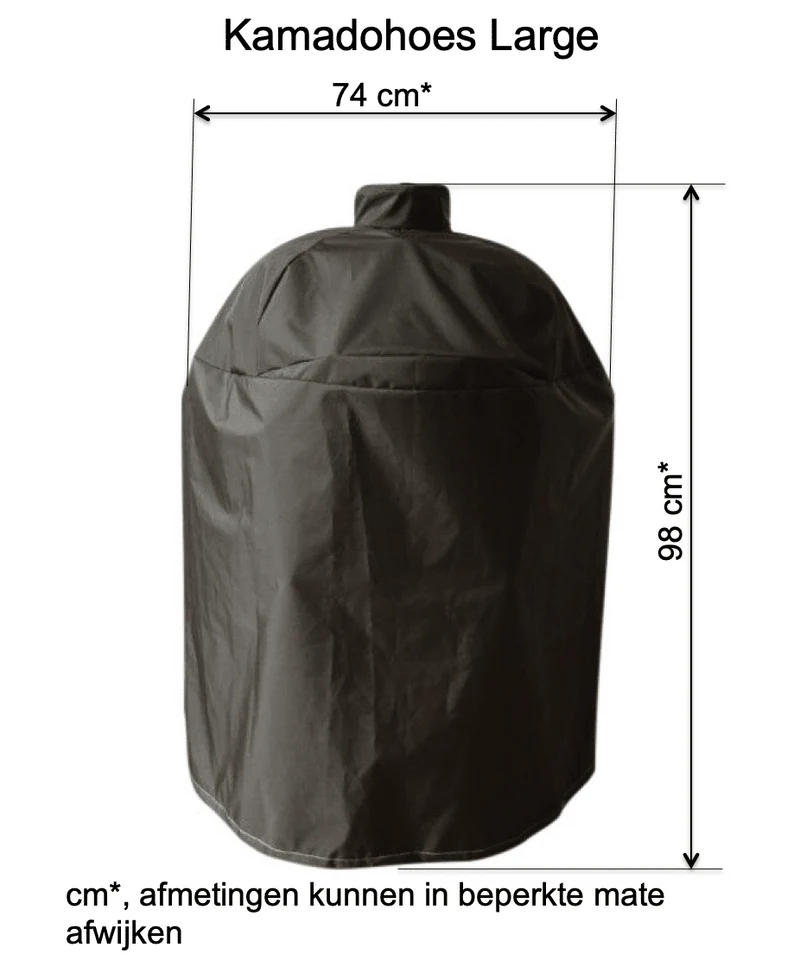 Keij Kamado BBQ Legend Large Matt Black - 21 Zoll