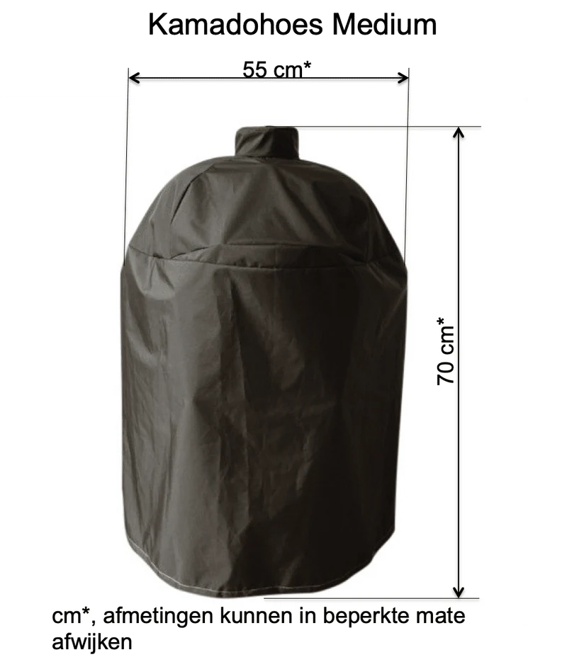 Keij Kamado BBQ Pro Compact Black - 15 Zoll